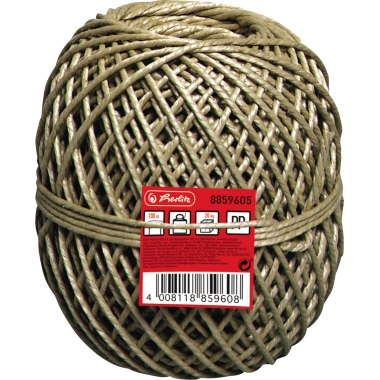 Bindfaden Herlitz 100m PP braun 45/20kg