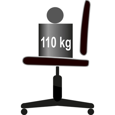 Arbeitshocker Schwarz, Kunstleder Arbeitshocker Schwarz, Kunstleder