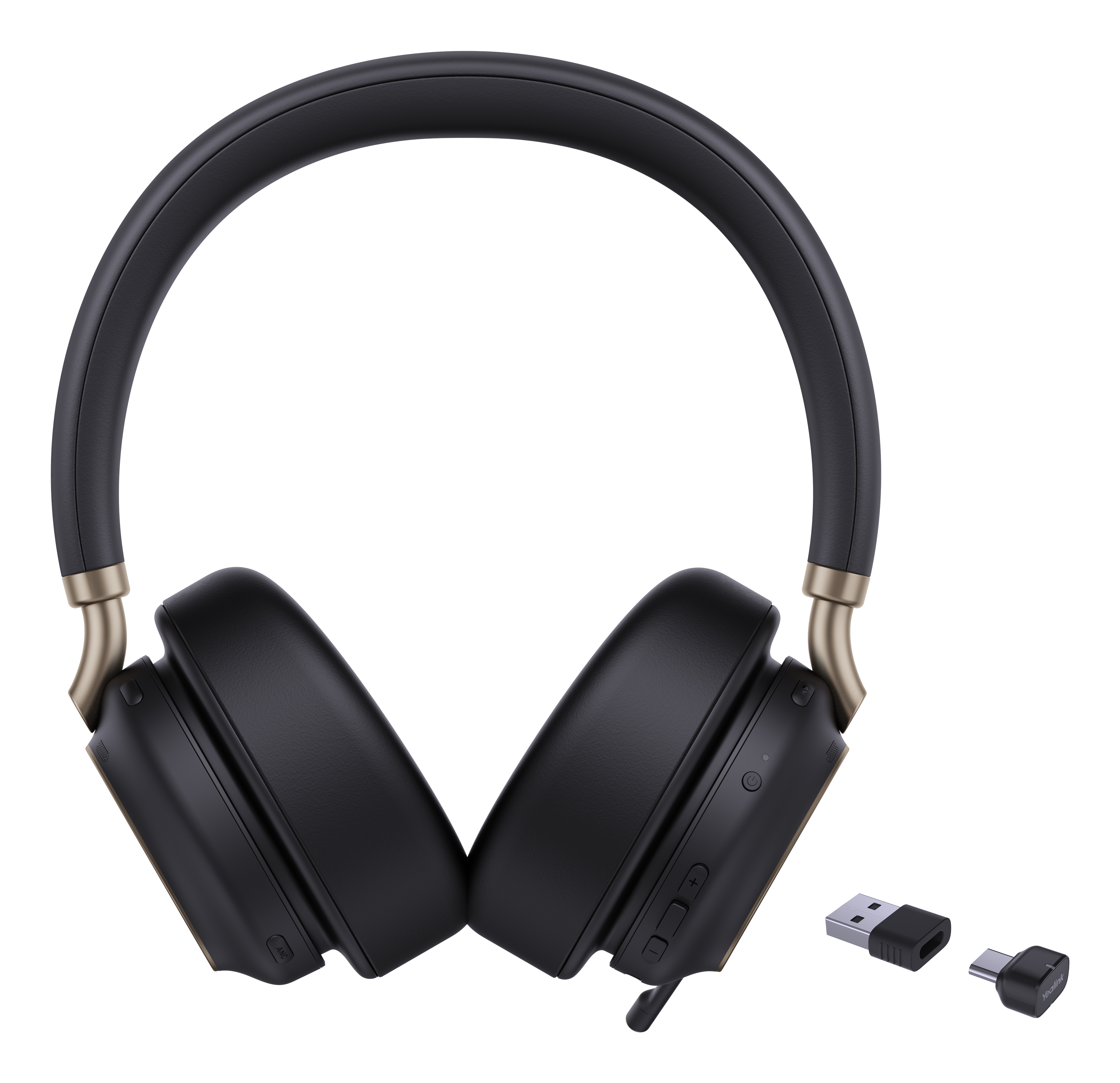Headset Yealink BH76 Plus UC Black USB-C/A