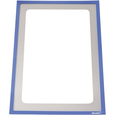 Infotasche Ultradex 8795 A4 hoch sk blau selbstklebend mit Ausschnitt, 225x312mm