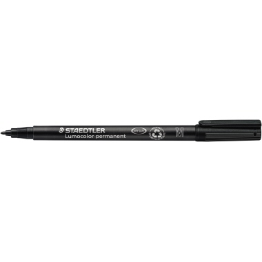 OHP-Marker Staedtler 317M Lumocolor schw Permanent, 1,0mm