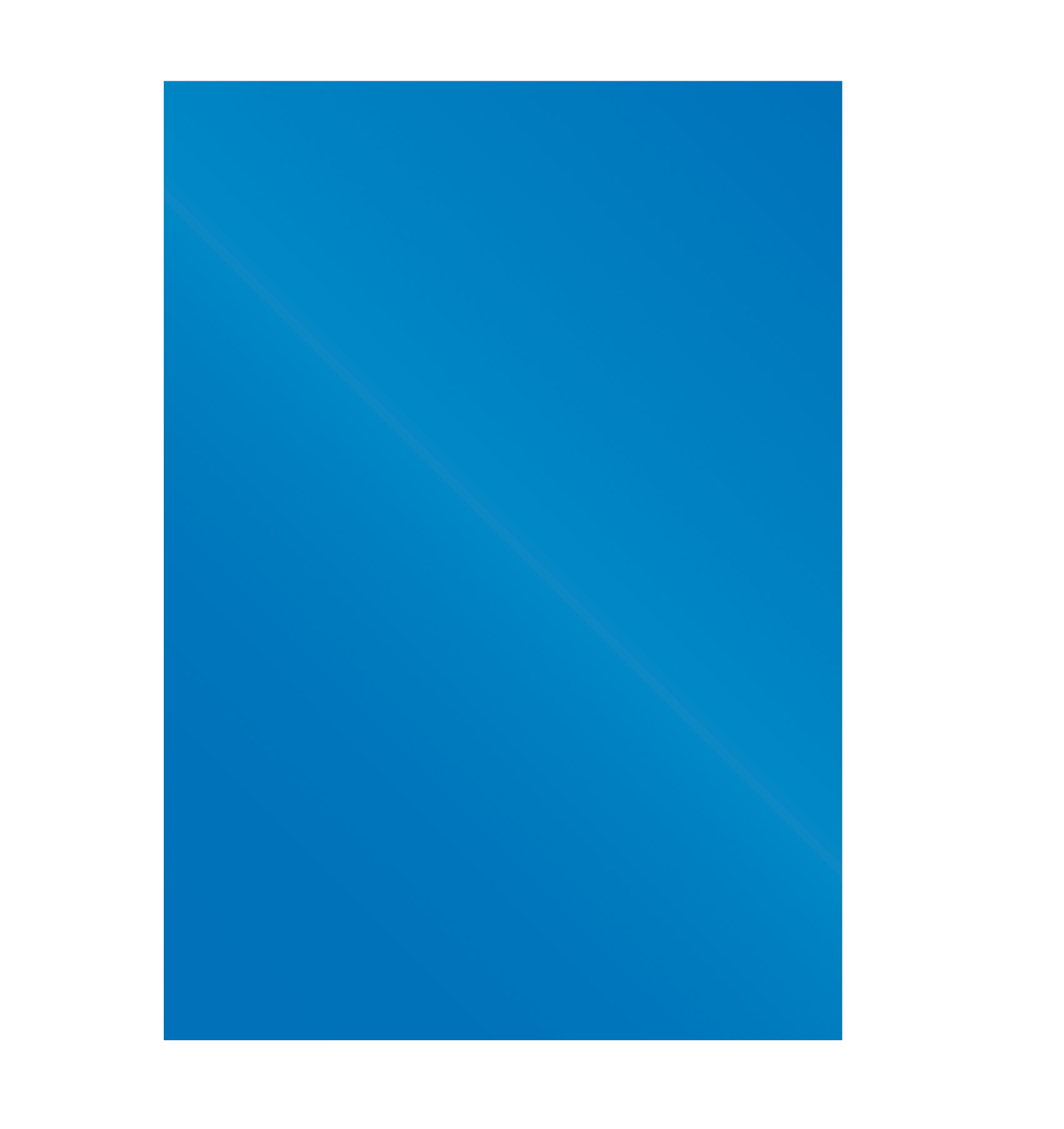 Deckblatt Fellowes Chromolux A4 250g bl. Blau