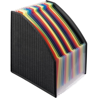 Fächerbox Veloflex 4446380 A4 PP farbig 3 Fächer