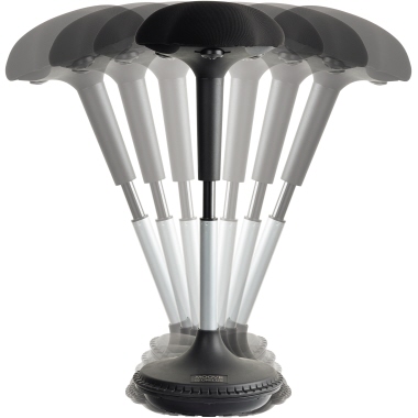 Bürohocker Unilux MOOVE schwarz 400110242