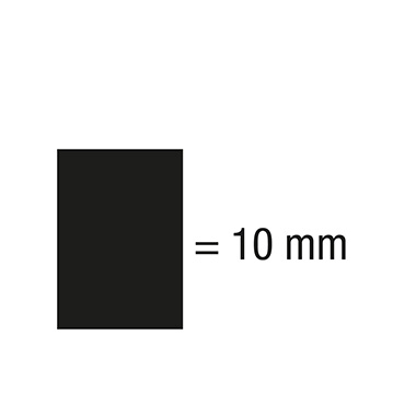 Pastenmarker Edding 950 10mm schwarz Industry Painter