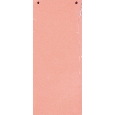 Trennstreifen Exacompta 13435B 190g rot recycling, 10,5x24cm, gelocht