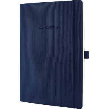 Notizbuch SIGEL Conceptum CO317 liniert 187X270mm Midnight Blue Softcover