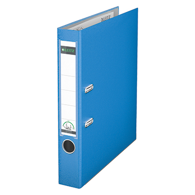 Ordner Leitz 1015 Plastik A4 52mm hellblau 