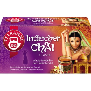 Tee Teekanne Indischer Chai 20x2g Kanne
