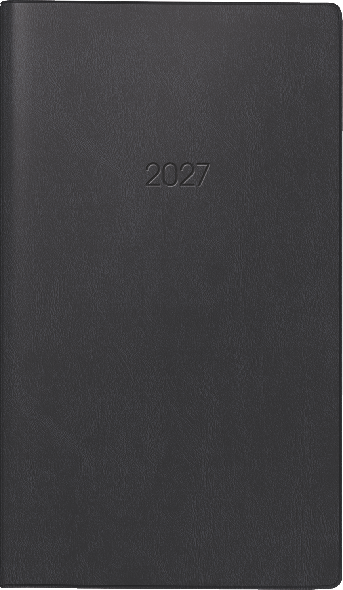 Taschenkalender 10-75628 schwarz 1 Woche /2 Seiten