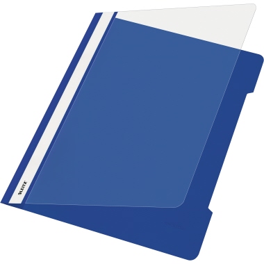 Schnellhefter Leitz 4191 PVC A4 blau