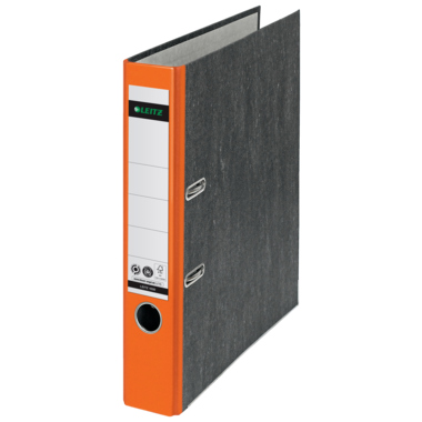 Ordner Leitz 1050 Pappe A4 52mm orange 