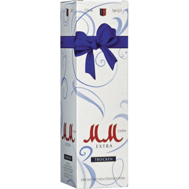 Geschenkpack. Sekt MM extra Trocken 0,2l 