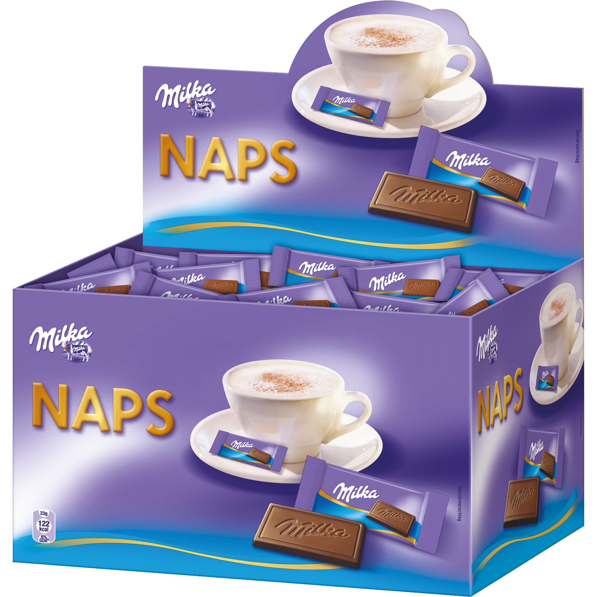 Milka Naps Alpenmilch je 5g