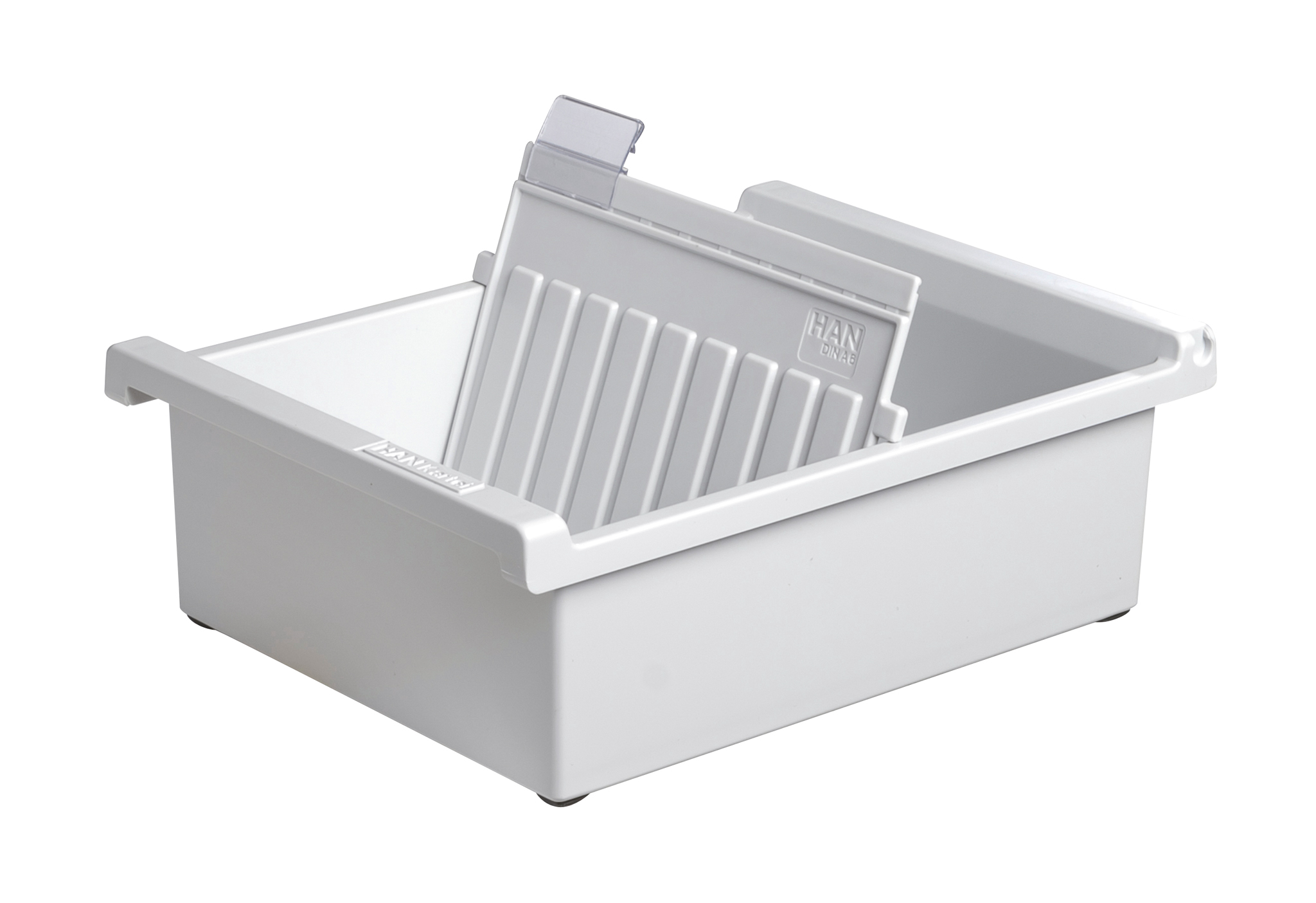 Karteitrog Han 966/0 A6 quer grau 