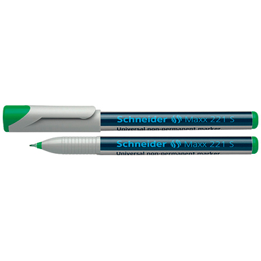 OHP-Marker Schneider MAXX 221 S grün Grün Non Permanent