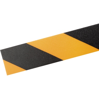 Bodenmarkierungsband Durable 1043130 signalgelb/schwarz, 50mmx5m, ablösbar