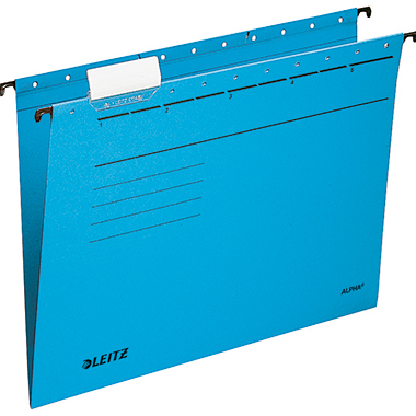 Hängemappe Leitz Alpha 1985 A4 blau 