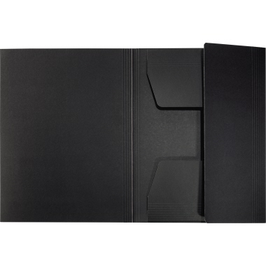 Jurismappe Leitz 3906 A4 PP schwarz recycle