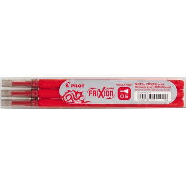 Tintenrollermine Pilot 2265002F rot Frixion 0,25mm 3 Stück