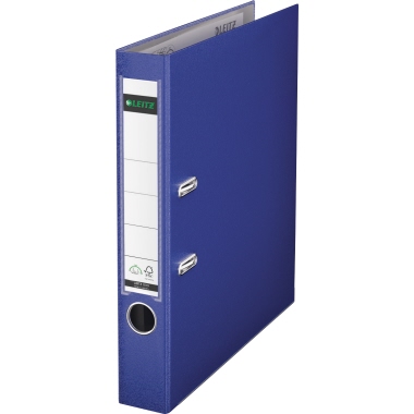 Ordner Leitz 1015 Plastik A4 52mm nachtblau 