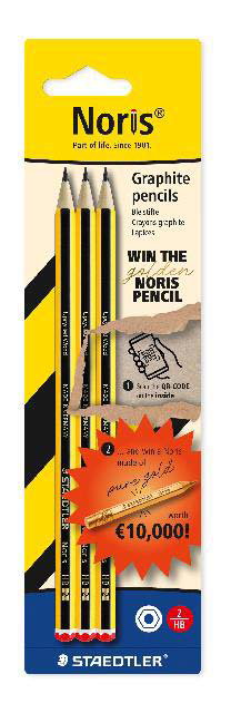 Bleistift Staedtler Noris 120-2BK P.3 St 