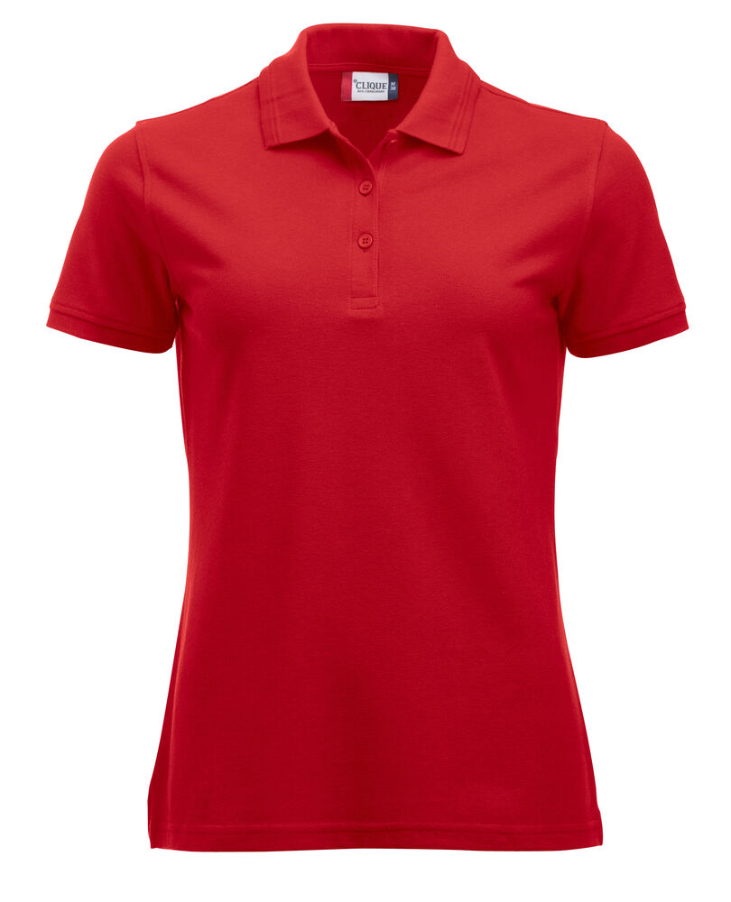 Polo Clique Manhattan rot XS Damen 