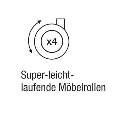 Moderationstafel magnetoplan 1181214 Design VarioPIn 100x180 dunkelblau Filz