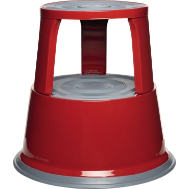 Rollhocker Metall rot Bis Max. 150kg