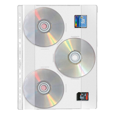 CD-Hülle Veloflex 4359000 für 3CD 
