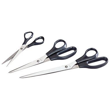 Schere 25,0cm 10 Stahl rostfrei schwarz 