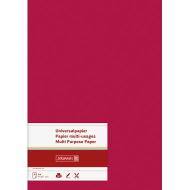 Kopierpapier BRUNNEN 5123524 A4 120g rot 35 Blatt