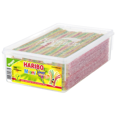Fruchtgummi Haribo Miami Sauer 
