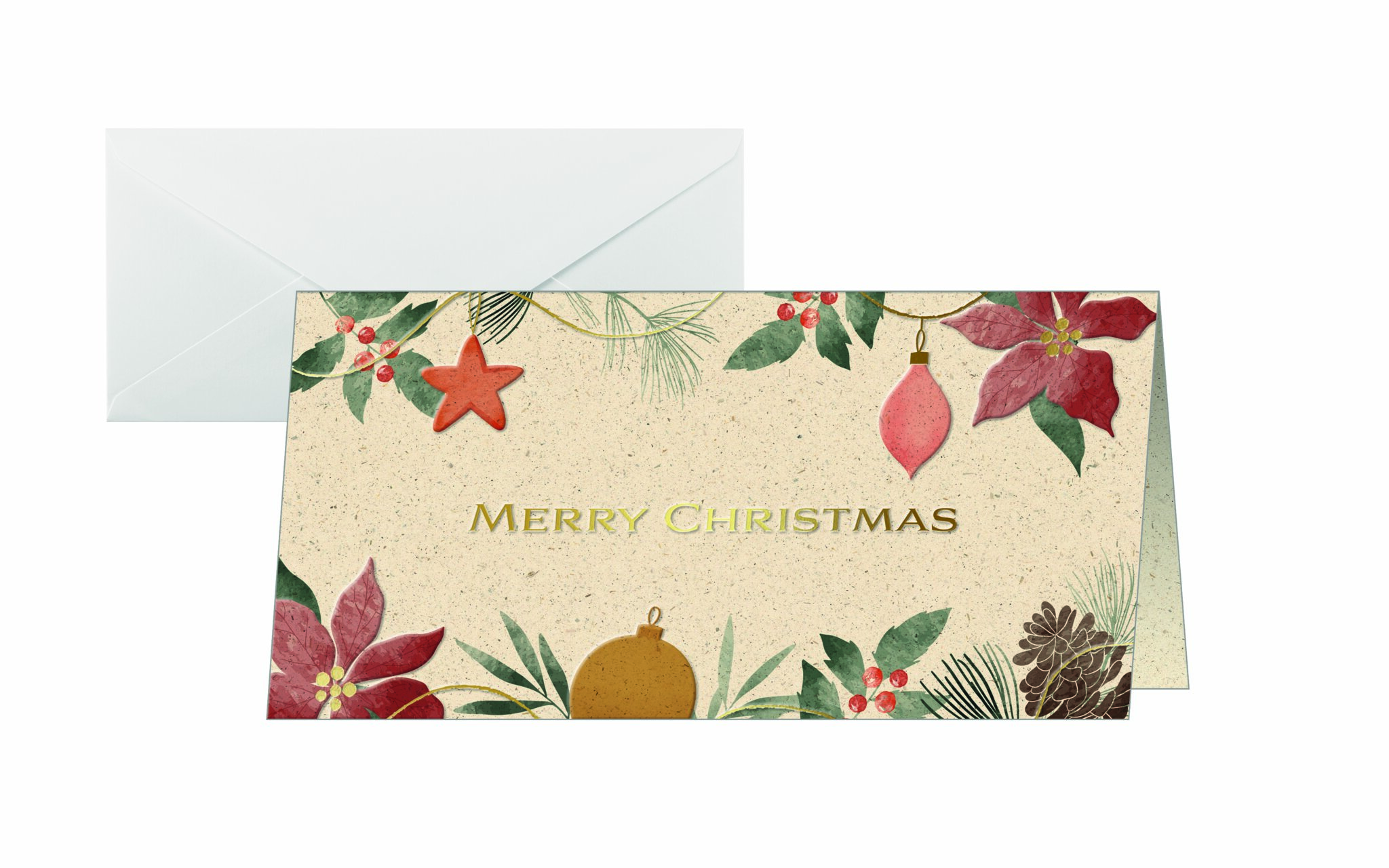 Weihnachtskarte Sigel DS095 DL 240g 