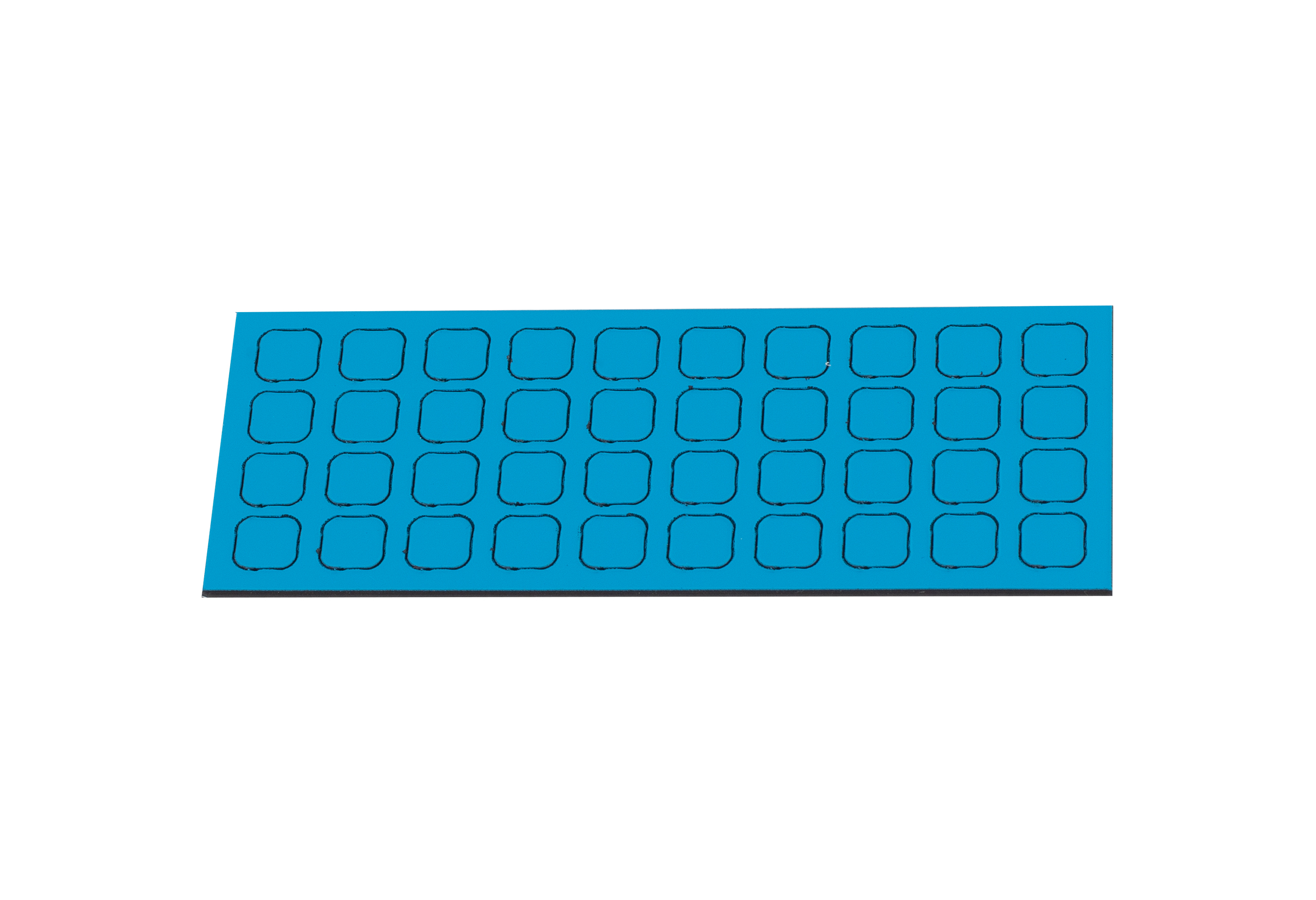 Magnetsymbole Ultradex 840306 hellblau Quadrat 9x9mm