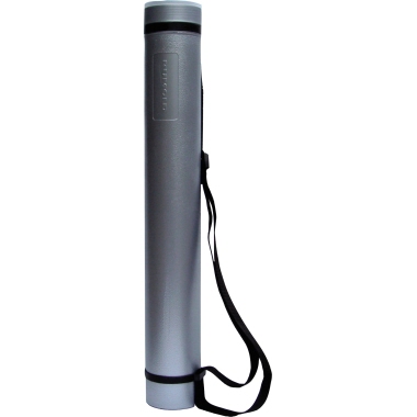 Zeichenrollenköcher Rumold ZR6614 silber Ø8cm, 60-100cm Länge