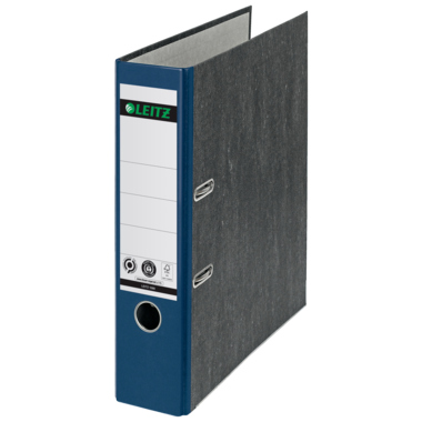 Ordner Leitz 1080 A4 80mm blau Pappe