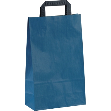 Papiertragetasche 32x42x14cm 80g blau 