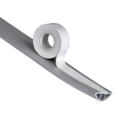 Kabelkanal PVC Hama 180/3/1 cm grau