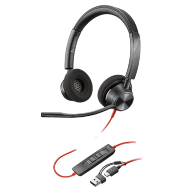 Headset Poly BW3320M Stereo USB-C 8X220AA