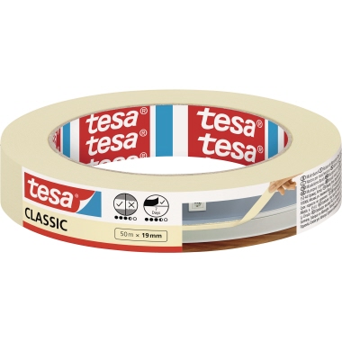 Kreppband Tesa 52803 50mx19mm classic 