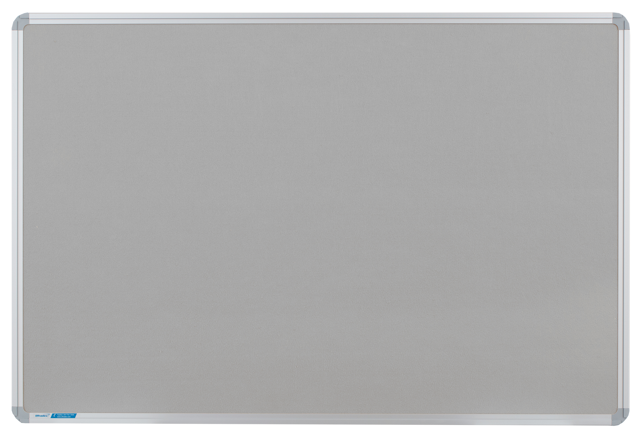 Moderationswand Ultradex 7410 grau 09 , Beidseitig Filzbespant, 150x120cm