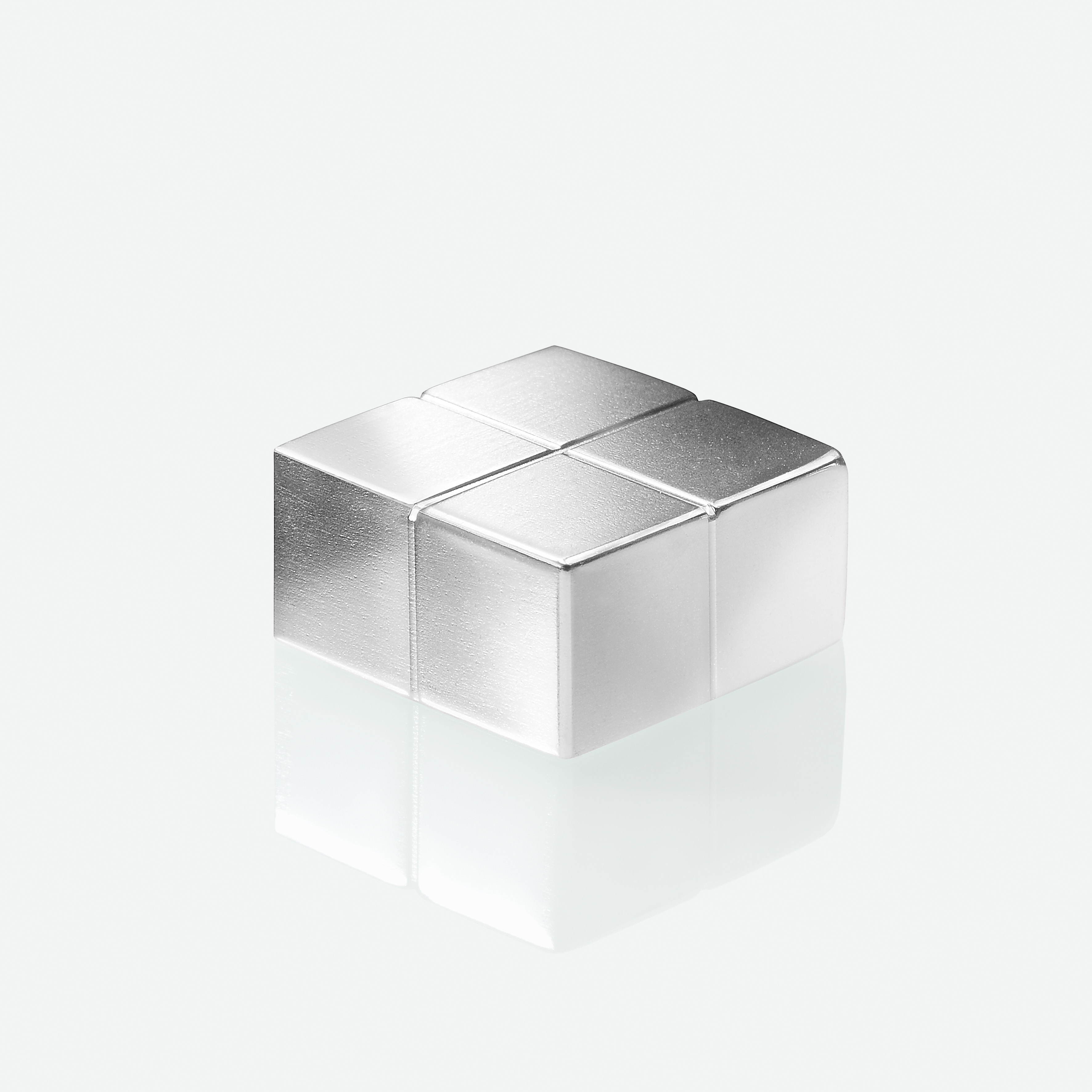 Magnetwürfel Sigel GL195 silber C10, Extra Stark, 20x10x20mm