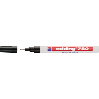 Lackmarker Edding 780 0,8mm schwarz 