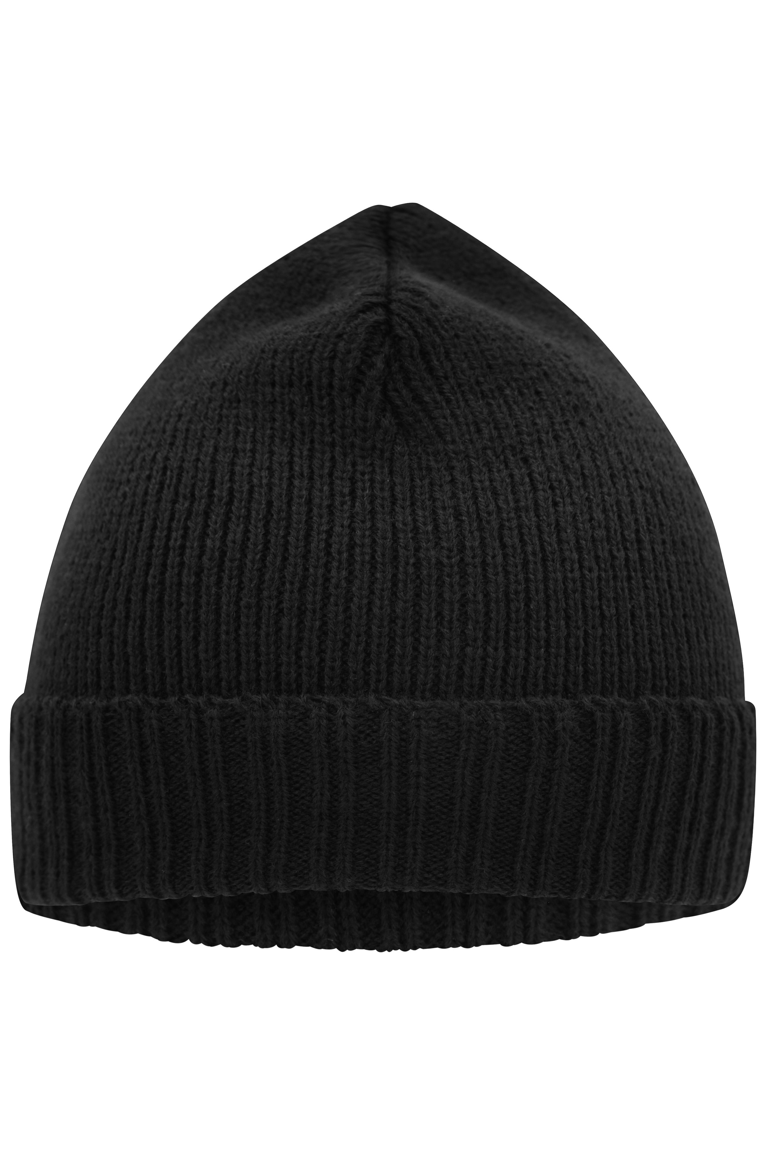 Strickmütze MB7111 Unisex one size denim -melange