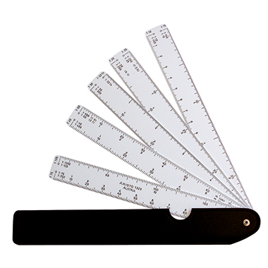 Fächermaßstab Aristo AR1323 15cm 