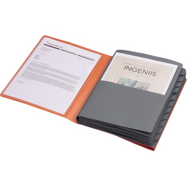 Ordnungsmappe Elba 400033686 12F orange 