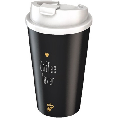 Mehrwegbecher Tchibo 400ml schwarz 