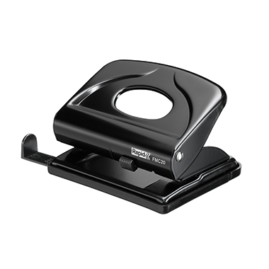 Locher Rapid FMC20 20Bl. schwarz inkl. Griffniederhalter