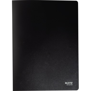 Sichtbuch Leitz 4676 A4 PP schwarz 20 Hüllen, Recycle